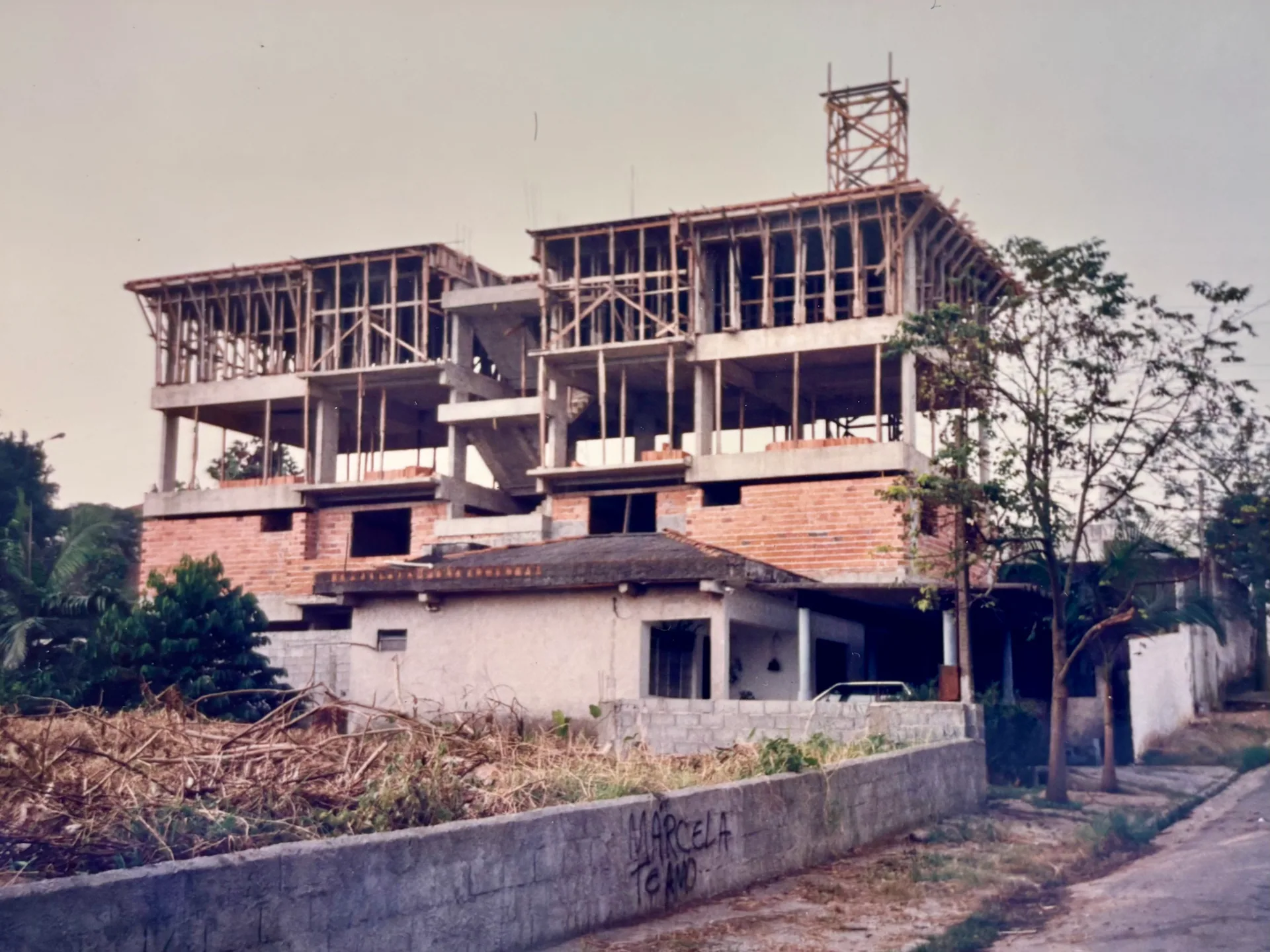 Registro histórico de obra da Argos