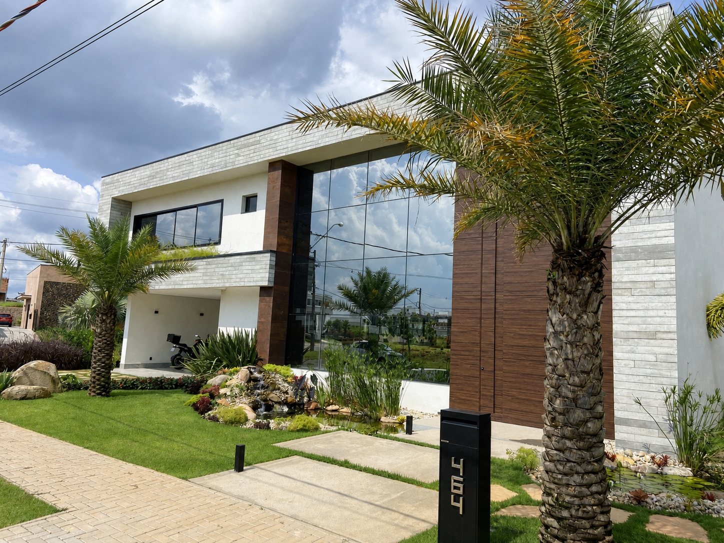 Fachada de alto padrão